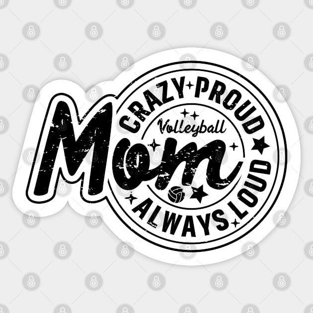 Volleyball Mom Sticker by KayBee Gift Shop